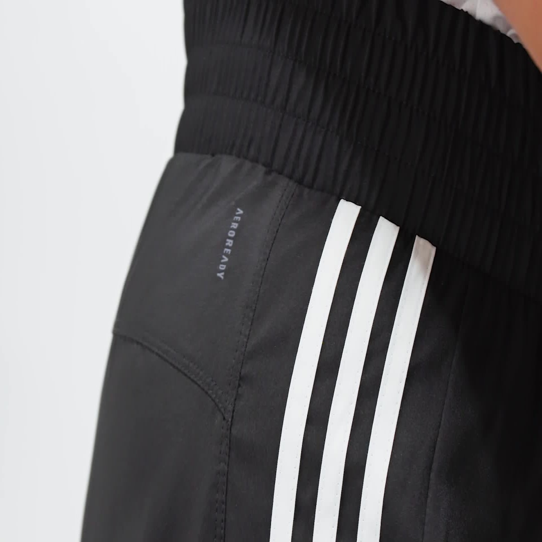 Adidas Performance Pacer Training 3-Stripes Geweven High-Rise Short (Grote Maat)