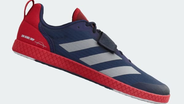 Adidas red blue shoes hotsell