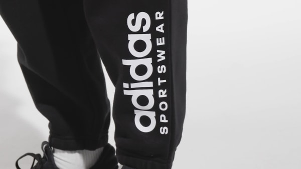 adidas All SZN Fleece Graphic Pants - Black | Men\'s Lifestyle | adidas US