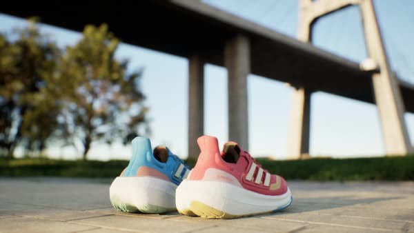 Adidas light blue running shoes sale