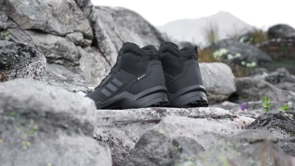 Black Terrex AX4 Mid GORE-TEX Hiking Shoes