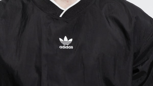 Adidas jacket with logo on clearance sleeves