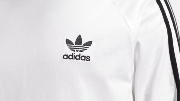 adidas Adicolor Classics 3-Stripes Long Sleeve Tee - White | Men's  Lifestyle | adidas US
