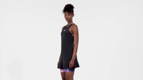 Black Tennis U.S. Series Y-Dress