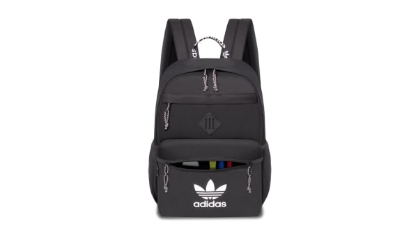 Adidas black hot sale trefoil backpack