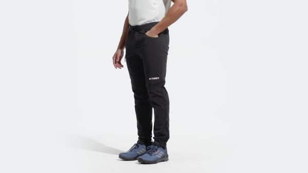 Black Terrex Utilitas Hiking Zip-Off Pants
