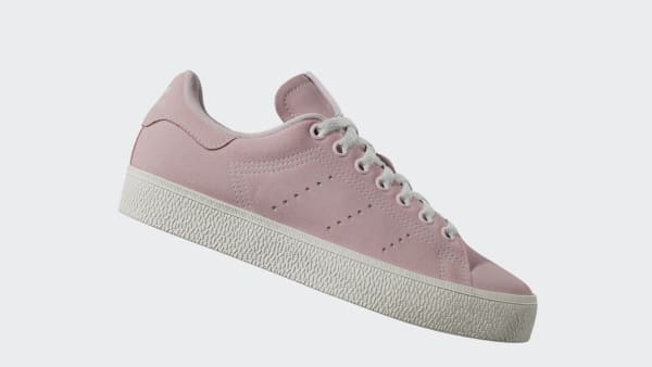 Adidas originals pink stan smith outlet satin quilted trainers