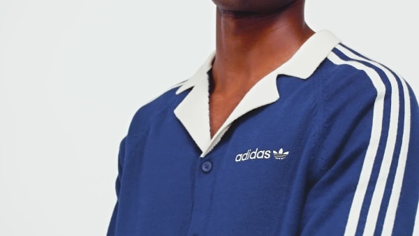 blauw Premium Knitted Shirt