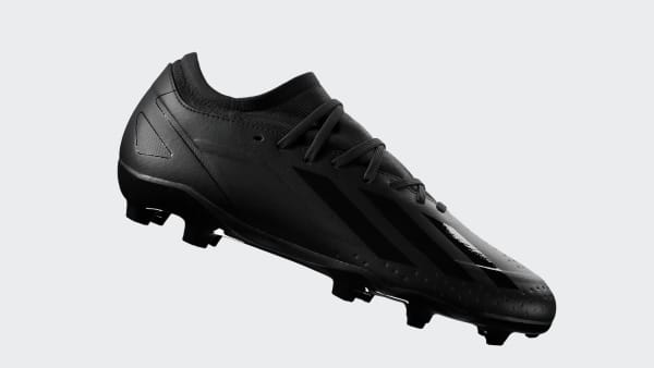 adidas X Crazyfast.3 Firm Ground Black adidas Cleats Soccer - Unisex Soccer | US 
