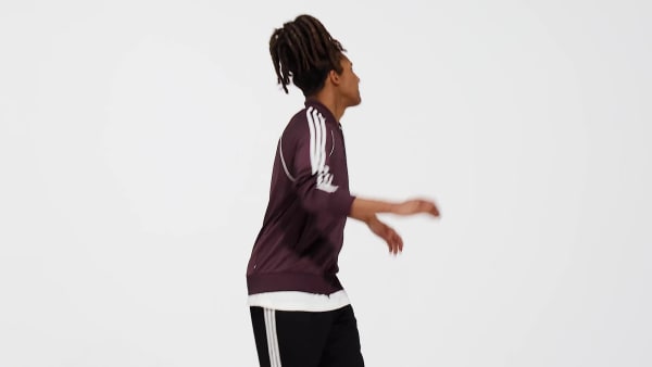 Sst track jacket trace 2025 maroon