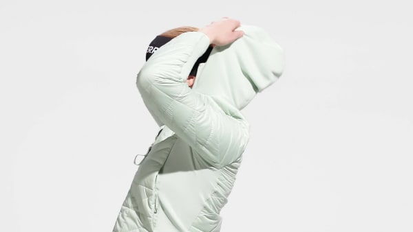 adidas Women\'s Hybrid adidas Multi | TERREX Hiking Insulated - Green US | Jacket Primegreen