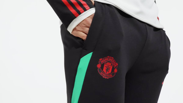 Black Manchester United Tiro 23 Training Pants